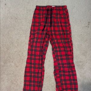Red Plaid Pajama Pants